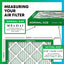 Filtro aire MERV 8 16.5x21x1" plisado 3 pzas