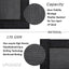 Malla privacidad valla 6x50ft color gris oscuro