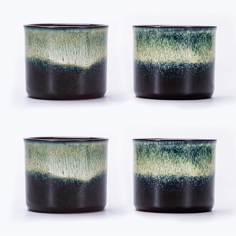 Set 2 Tazas Expreso Cerámica 2.5oz Demitasse