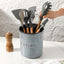 Soporte utensilios cocina 6x7pulg cerámica decoración granja