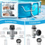 Válvula émbolo manguera piscina Intex Kit adaptador