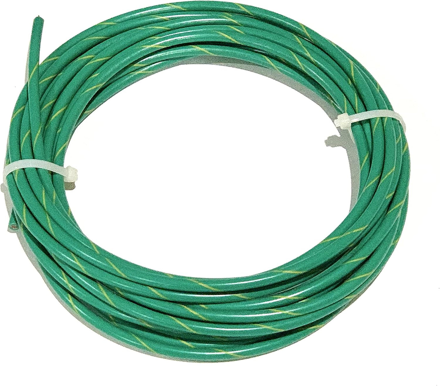 Cable MTW 8 AWG verde rayas amarillas 100pies