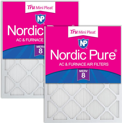 Filtros aire horno Tru Mini Pleat MERV 8 20x20x1