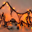 Guirnalda luces Halloween 23ft naranja 30 LED 8 modos