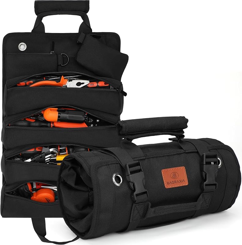 Bolsa herramientas enrollable con 2 bolsas regalo hombre