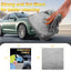 Toallas auto 16x16" forro polar gris 6 Uds 450gsm