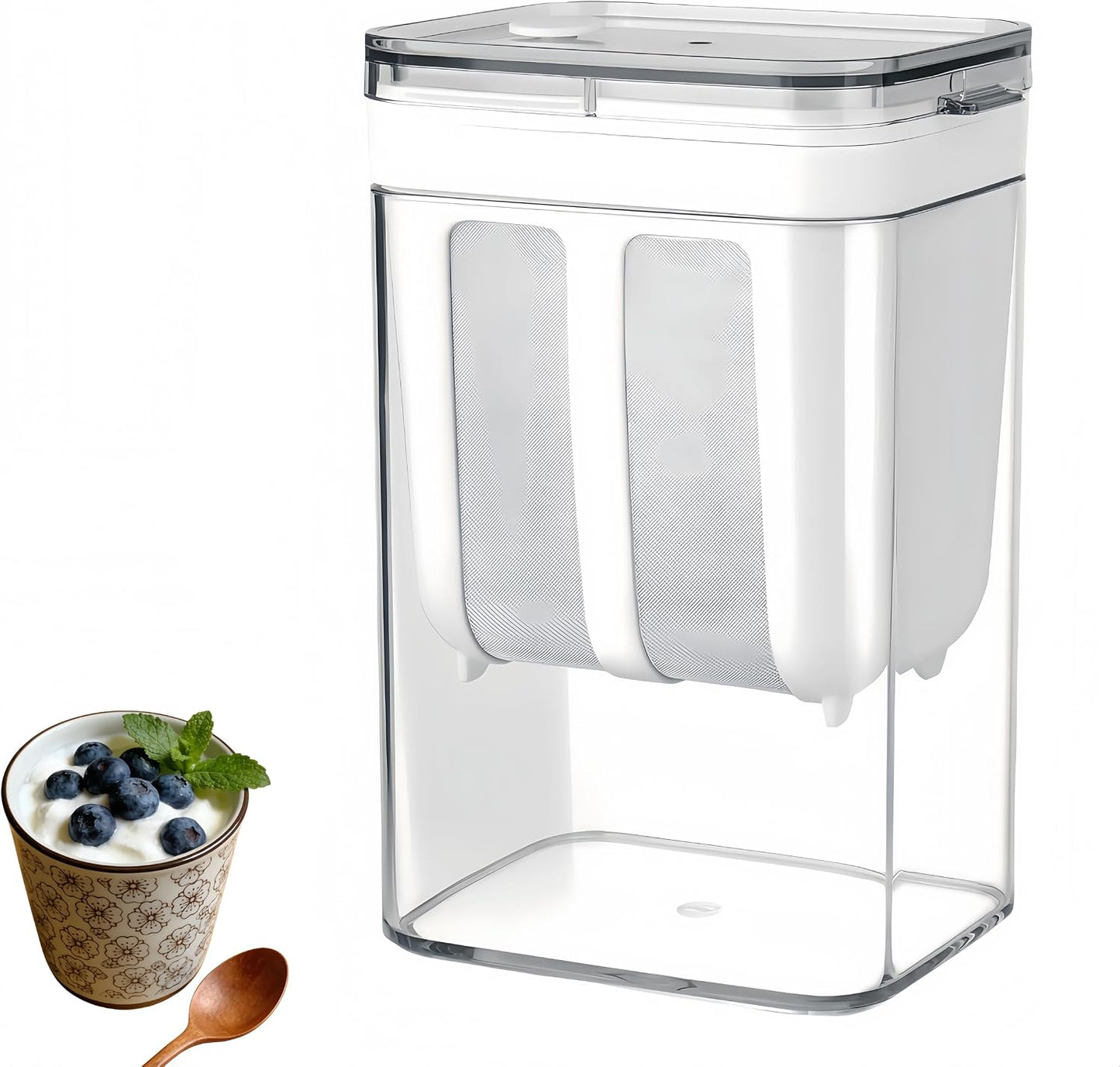 Colador yogur griego filtro 1.16qt sin BPA
