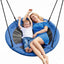 Columpio para niños 48" plataforma redonda exteriores