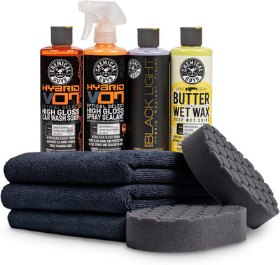 Kit cuidado auto 9 pzas