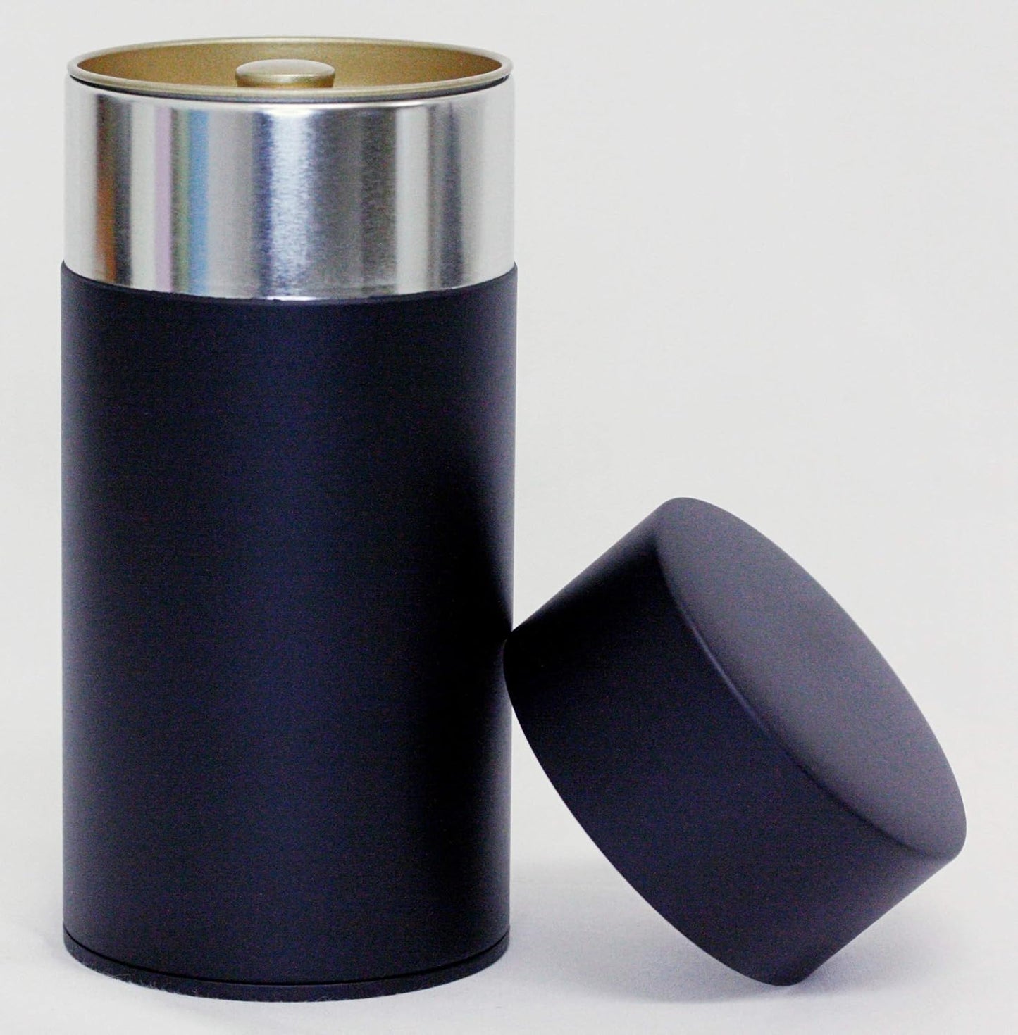 Bote té laca negro mate 7oz Japón