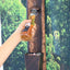 Abrebotellas cobre antiguo flor de lis para pared 3 pzas