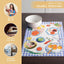 Set 4 Manteles Algodón 13x19pulg Reutilizables Gourmand