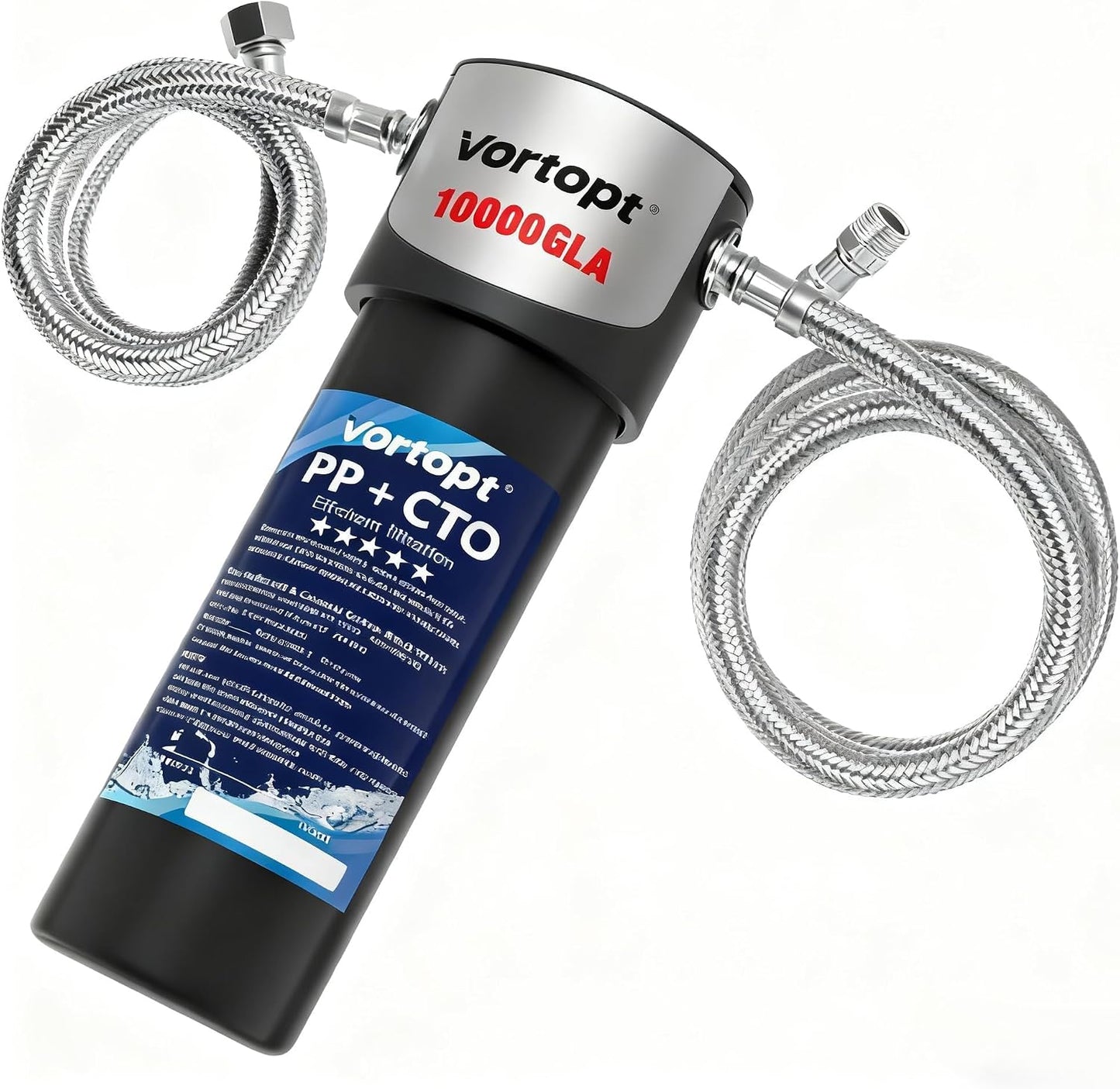 Sistema filtro agua fregadero reduce cloro plomo mal sabor