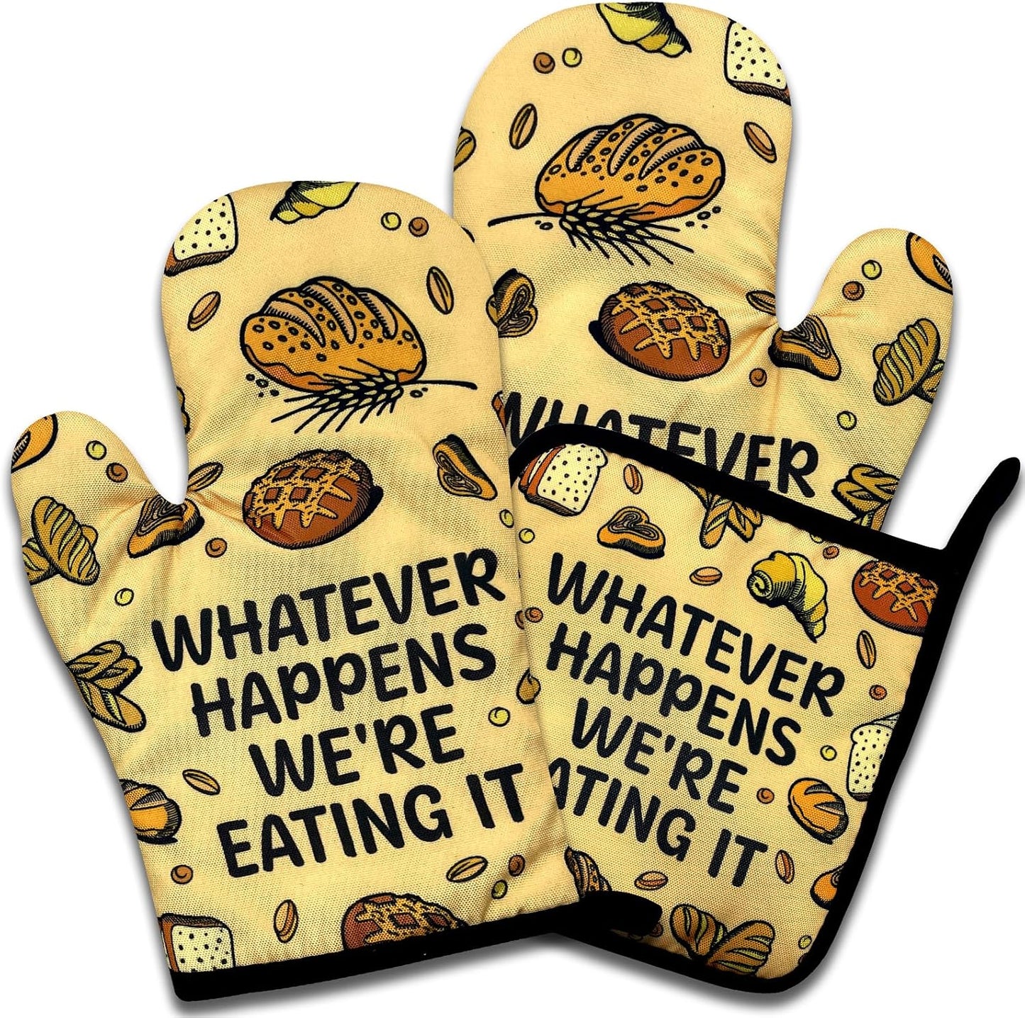 Guantes horno soportes ollas set 3