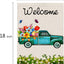 Bandera jardín doble cara decoración primavera verano