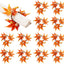 Servilleteros otoño 12 pzas hoja arce bayas fiesta