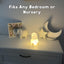Luz Nocturna Vaca RGB Recargable con Brillo Ajustable