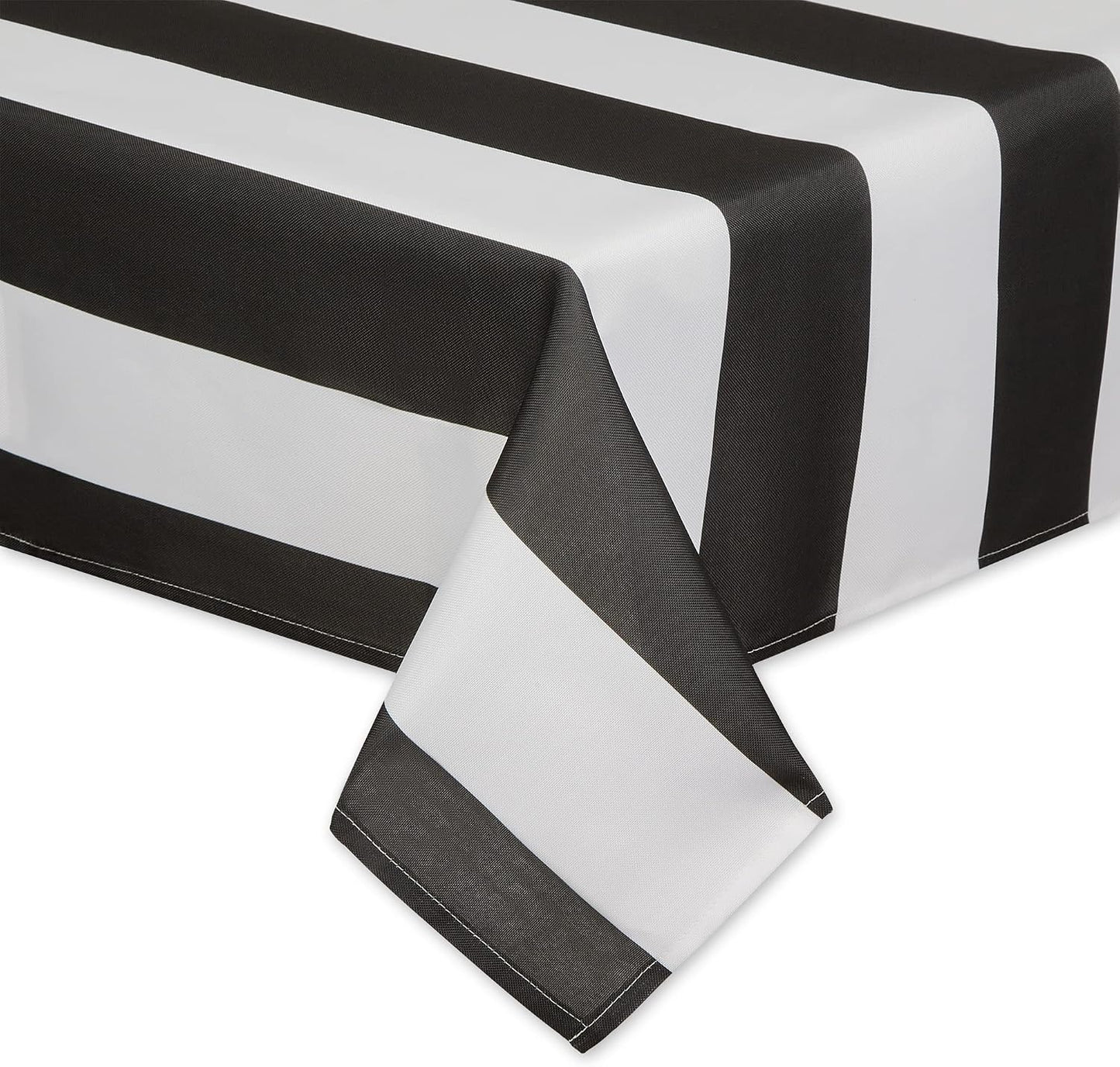 Mesa con cremallera cabana stripe 60x84pulg color negro