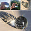 Bola cristal transparente 3.937pulg arco iris decoración