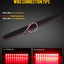 4 Barras Luz Freno Rojas 15pulg 11LED Camión
