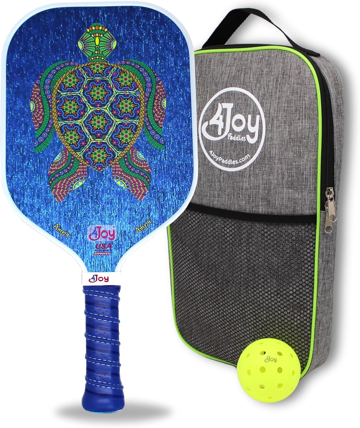 Pala Pickleball Serie Amp4 T700 Fibra Carbono Núcleo