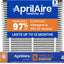 Filtro aire MERV 13 16x25x4 pulg pack 8
