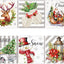 6 Pzas Paños Navideños Suecos Reutilizables Absorbentes