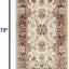 Alfombra área Rushmore 2x6ft 1" color crema