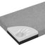 Cojín banco 36x15pulg espuma viscoelástica antiderrap gris