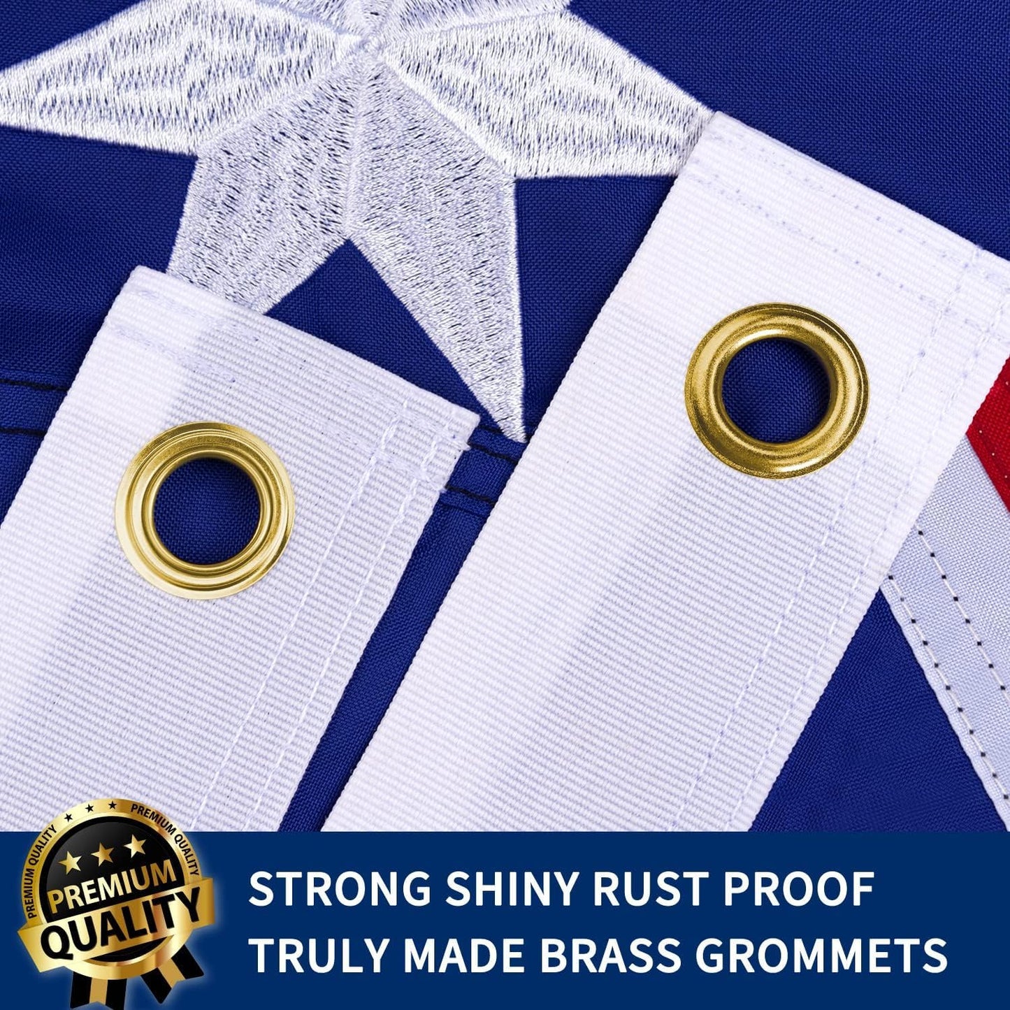 Bandera Australia 3x5ft doble cara nailon 210D estrellas