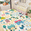 Alfombra animales granja para niños dormitorio sala