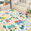 Alfombra animales granja para niños dormitorio sala