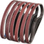 36 Bandas Lijado 0.5x18pulg Grano 40-240