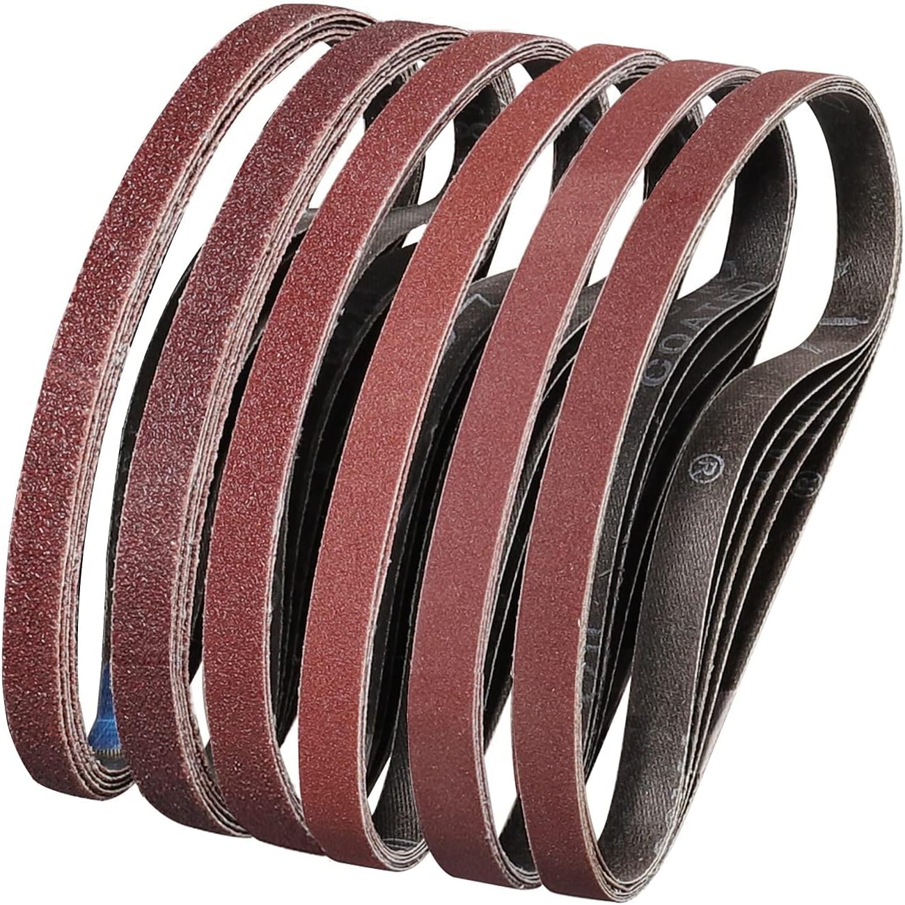 36 Bandas Lijado 0.5x18pulg Grano 40-240