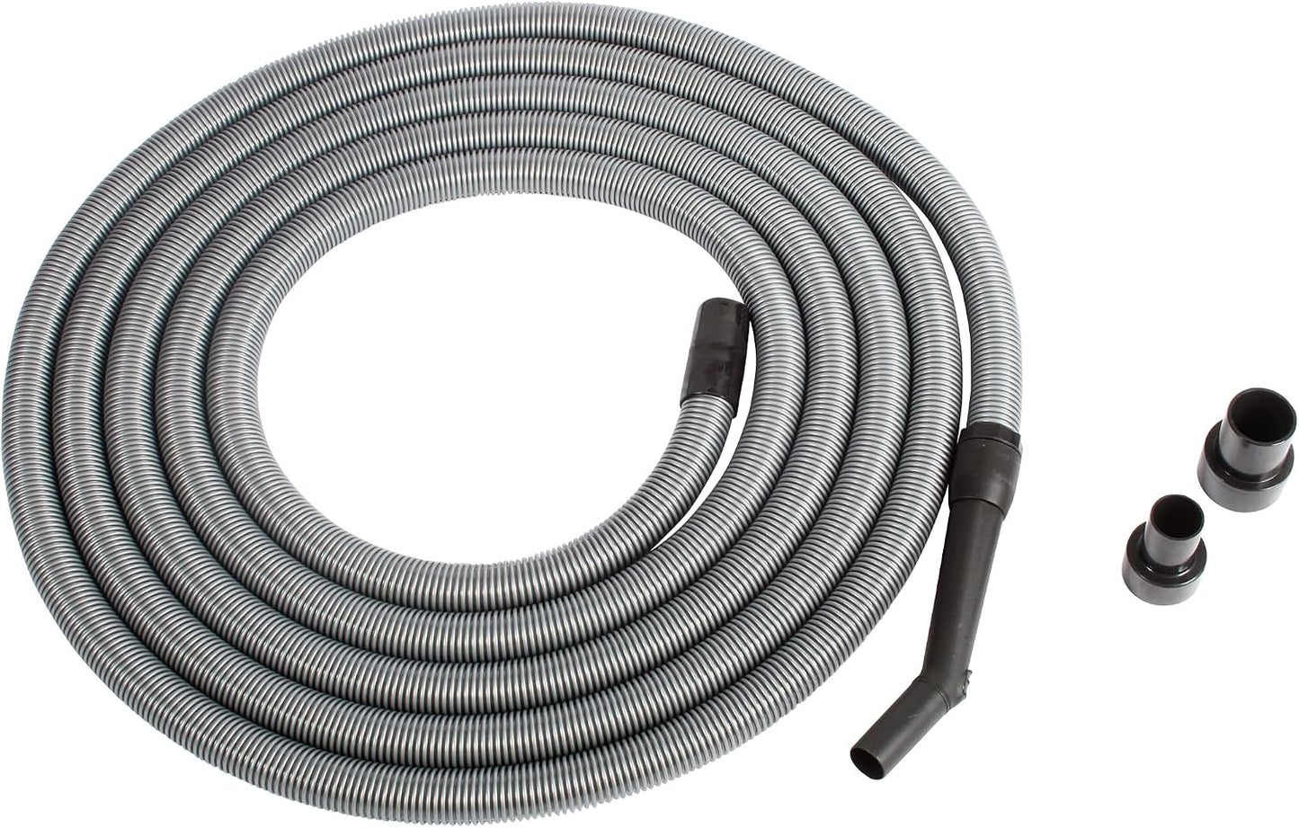 Manguera aspiradora taller 30ft 2 adaptadores 1.25pulg