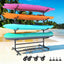 Estante soporte kayak metal ruedas bloqueables ajustable