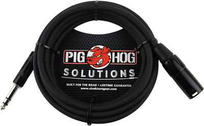 Cable adaptador TRS a XLR 50pies