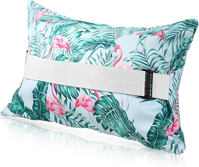 Almohada inflable playa flamenco funda extraible
