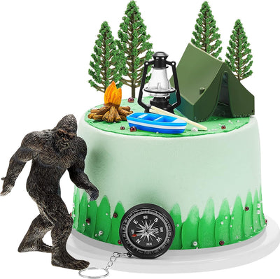 12 Pzas Figura Sasquatch Fiesta Camping