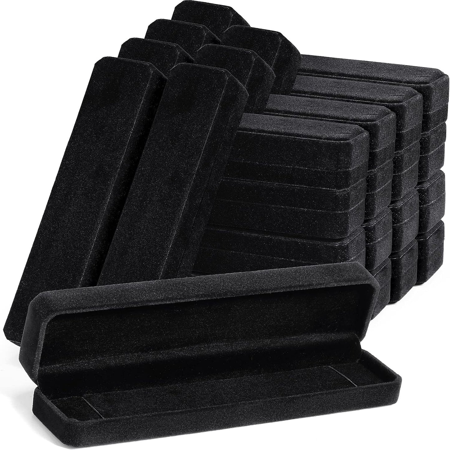 24 Cajas Terripleto para Joyas Regalo Negro