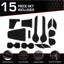 Insertos antiderrap para Nissan Leaf 15 Pzas