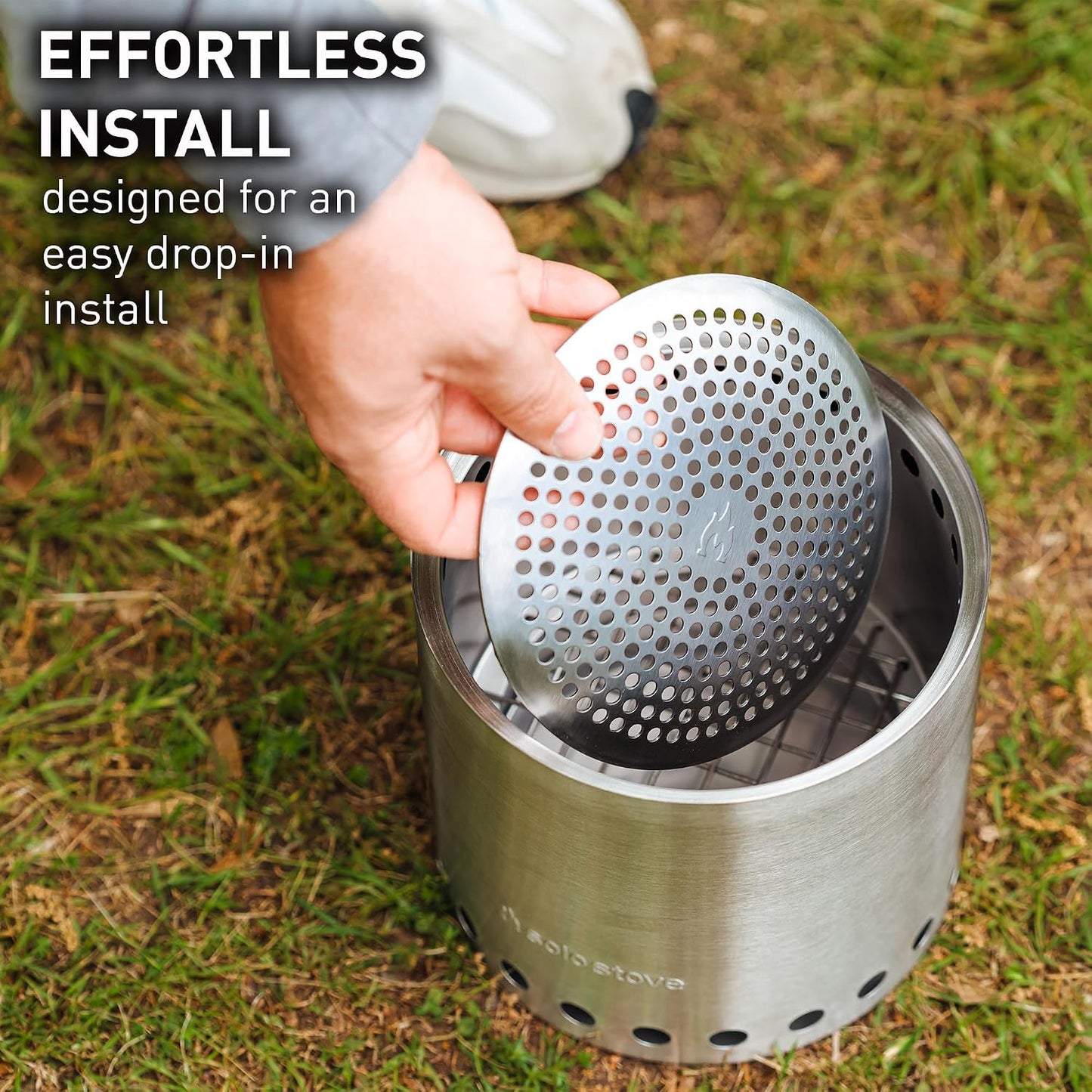 Accesorio estufa campamento acero inox 3.5pulg