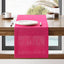 Mesa Camino Lino Texturizado 14x108pulg Rosa Estilo Granja