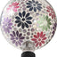 Globo decorativo mosaico vidrio 10" diseño margarita