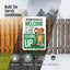 Letrero aluminio patio Clean Up After Your Dog 21.5"