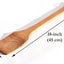 Pack paletas madera 18pulg cucharas 14pulg resistentes