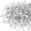 Cristal fuego 10lb reflectante platino 1/4pulg chimenea