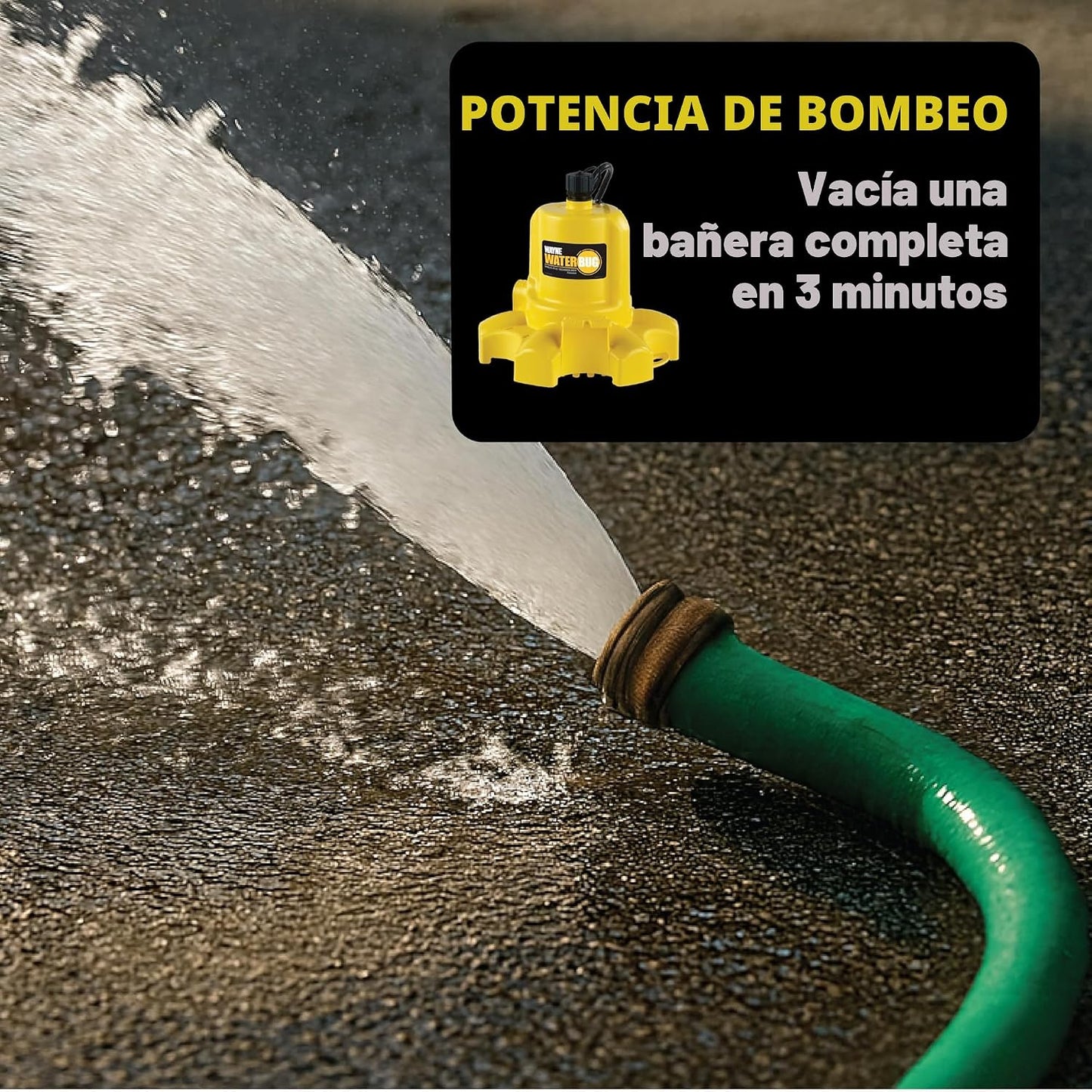 Bomba sumergible multiflujo WaterBUG