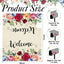 Fundas magnéticas para buzón 21x18pulg decoración primavera