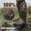 Botas goma neopreno 6mm impermeables antideslizantes